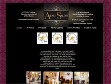 Tablet Screenshot of amoresalon246.com